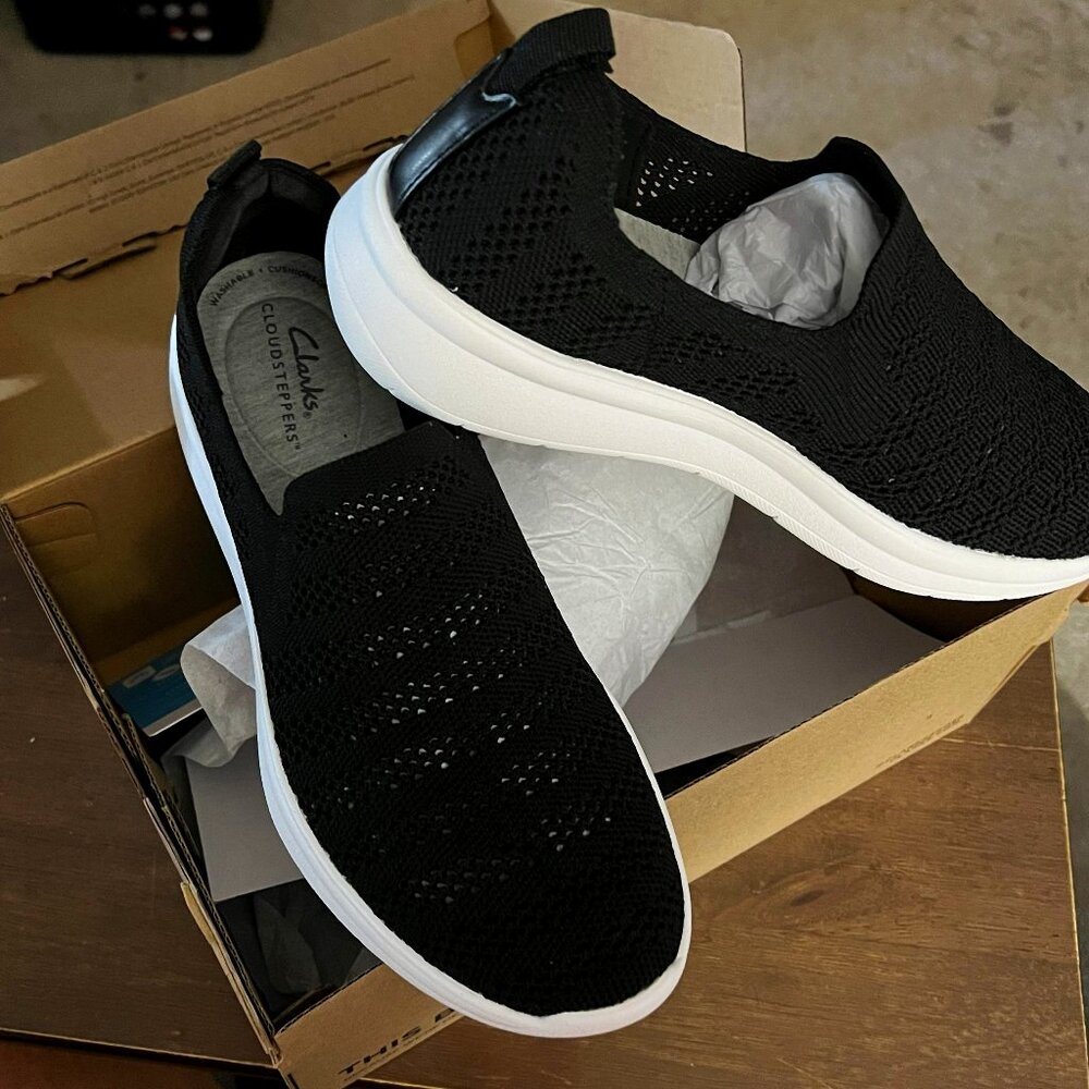Black CloudSteppers by Clark